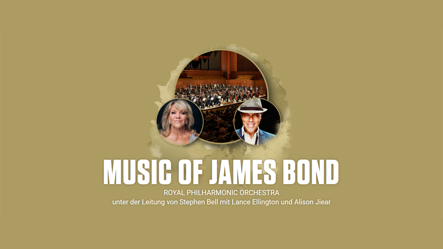 KLASSIK AM DOM – MUSIC OF JAMES BOND – ROYAL PHILHARMONIC ORCHESTRA unter der Leitung von Stephen Bell mit Lance Ellington und Alison Jiea & 2 x 2 Freikarten!